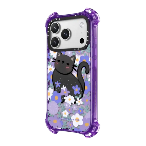 Cat in Flowers by Purringcatco