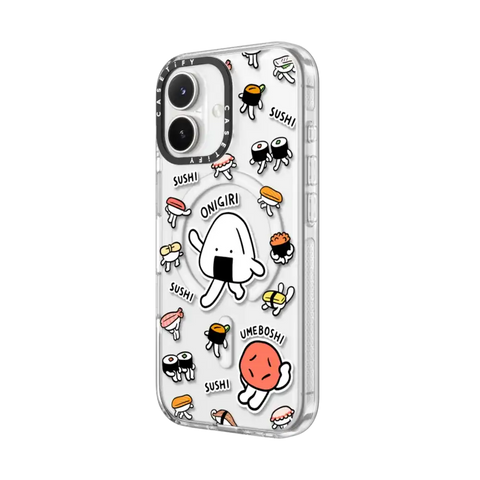 Onigiri&Umeboshi with Sushi by FURIIRAKUN