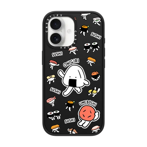 Onigiri&Umeboshi with Sushi by FURIIRAKUN