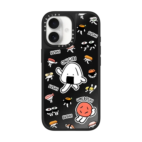 Onigiri&Umeboshi with Sushi by FURIIRAKUN