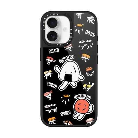 Onigiri&Umeboshi with Sushi by FURIIRAKUN