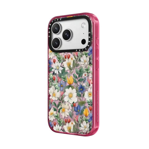 watercolour floral pattern