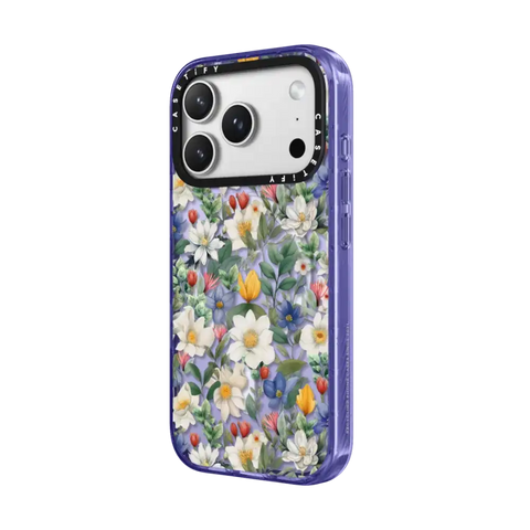 watercolour floral pattern