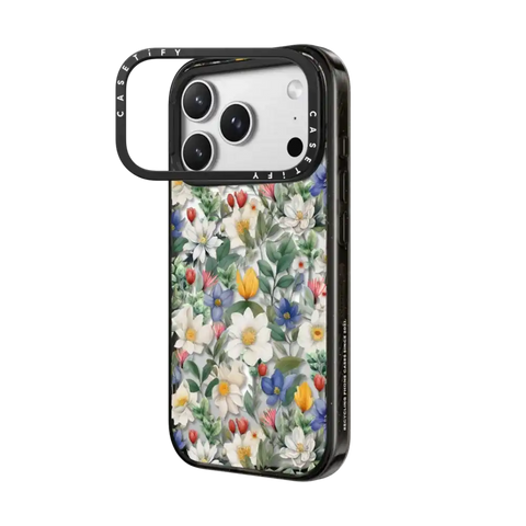 watercolour floral pattern