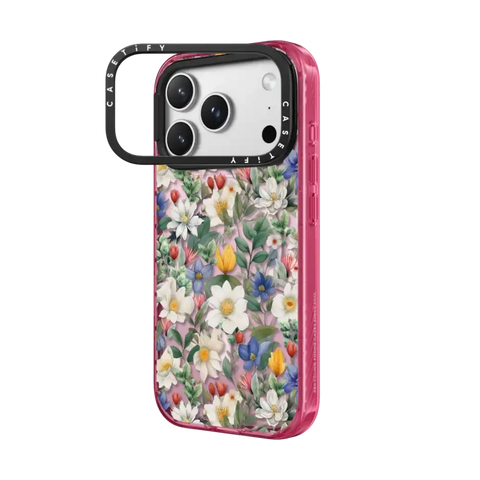 watercolour floral pattern