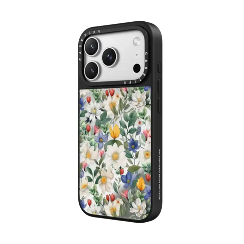 watercolour floral pattern
