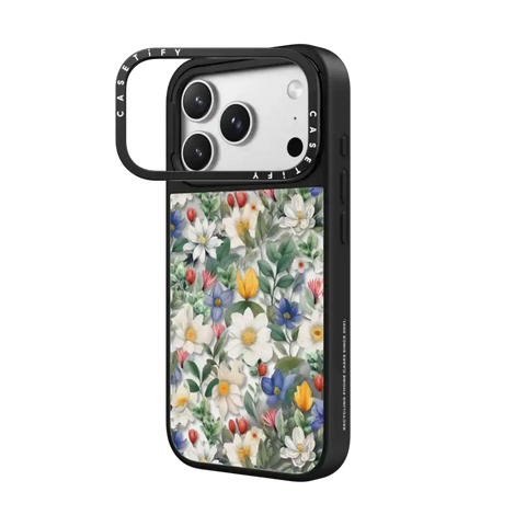 watercolour floral pattern
