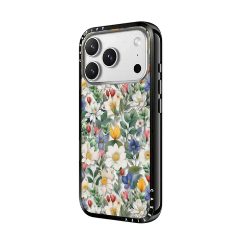 watercolour floral pattern