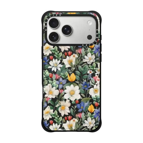 watercolour floral pattern