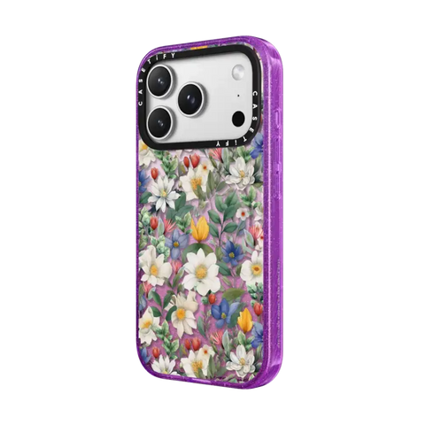 watercolour floral pattern