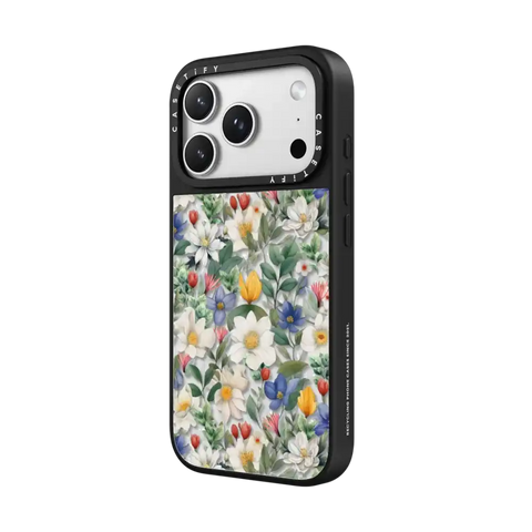 watercolour floral pattern