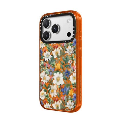 watercolour floral pattern