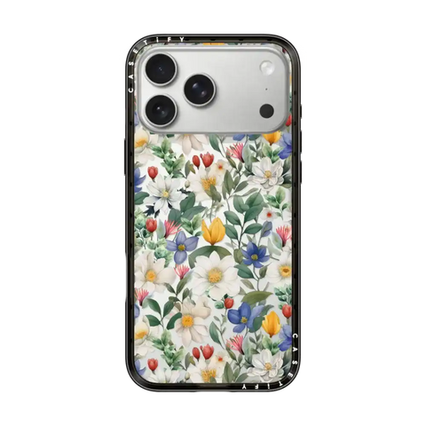 watercolour floral pattern