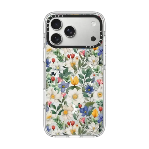 watercolour floral pattern