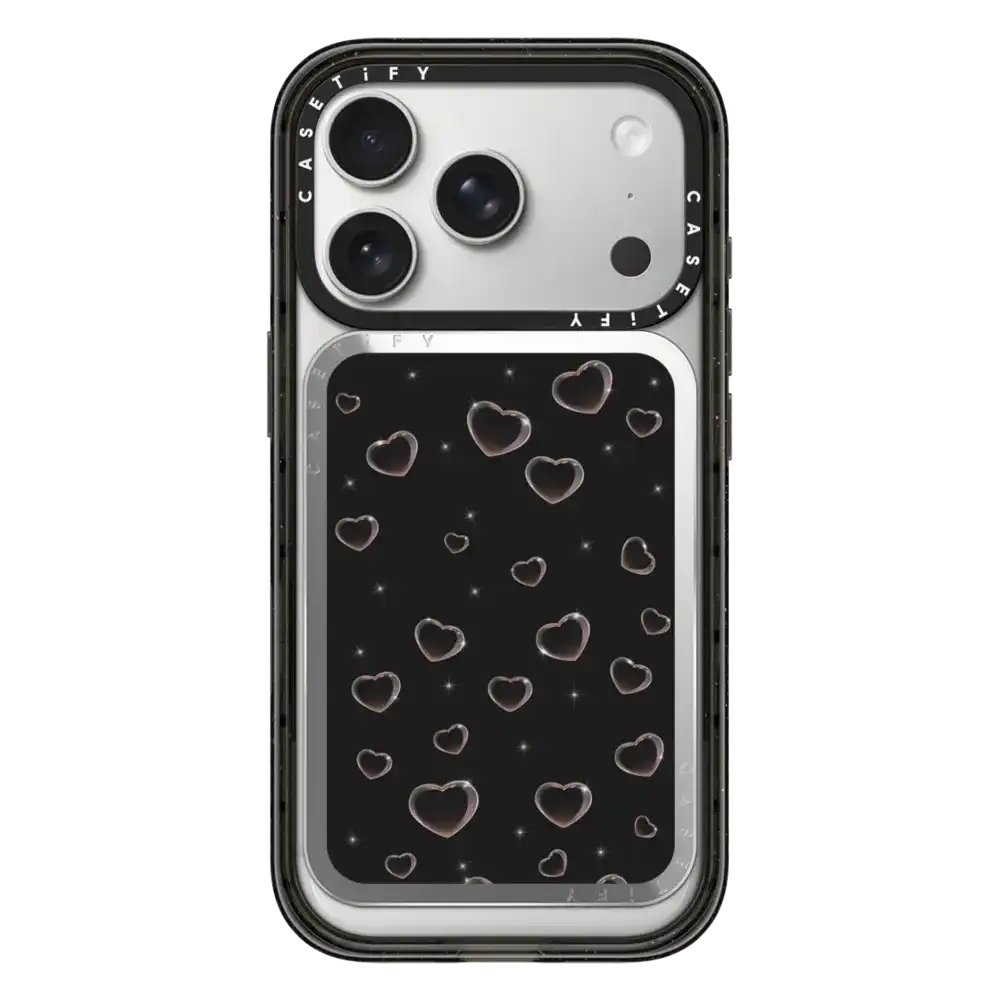 Dark Heart Snappy Cardholder Stand