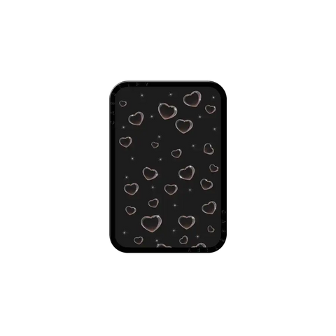 Dark Heart Snappy Cardholder Stand