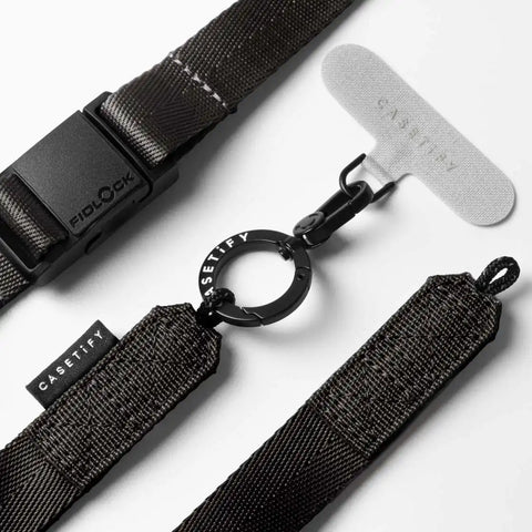 2-in-1 Utility Lanyard - Black