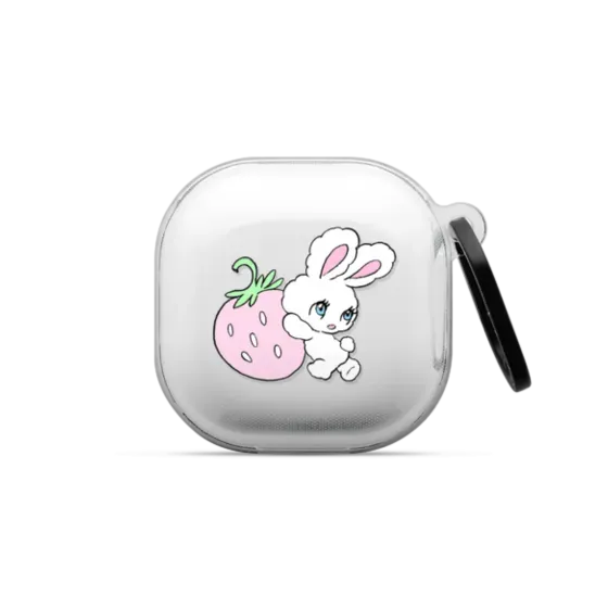 Bunny Carrying Strawberry