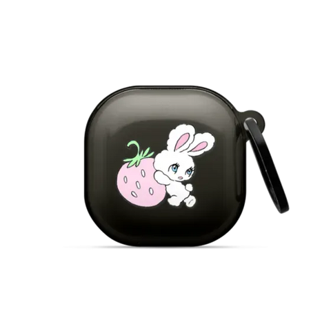 Bunny Carrying Strawberry