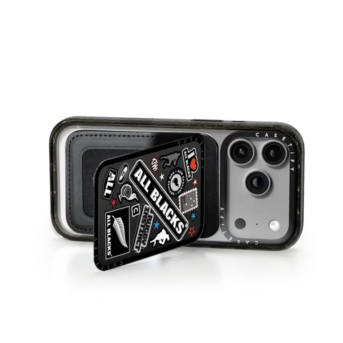 All Blacks Sticker Snappy Cardholder Stand