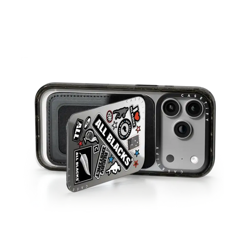 All Blacks Sticker Snappy Cardholder Stand