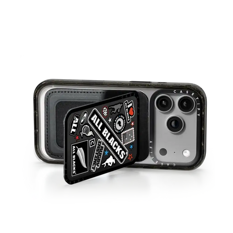 All Blacks Sticker Snappy Cardholder Stand