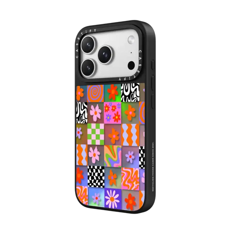 Retro Checkerboard by Illustrated By Charlie