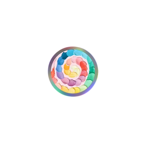 Candy Swirl on Pink