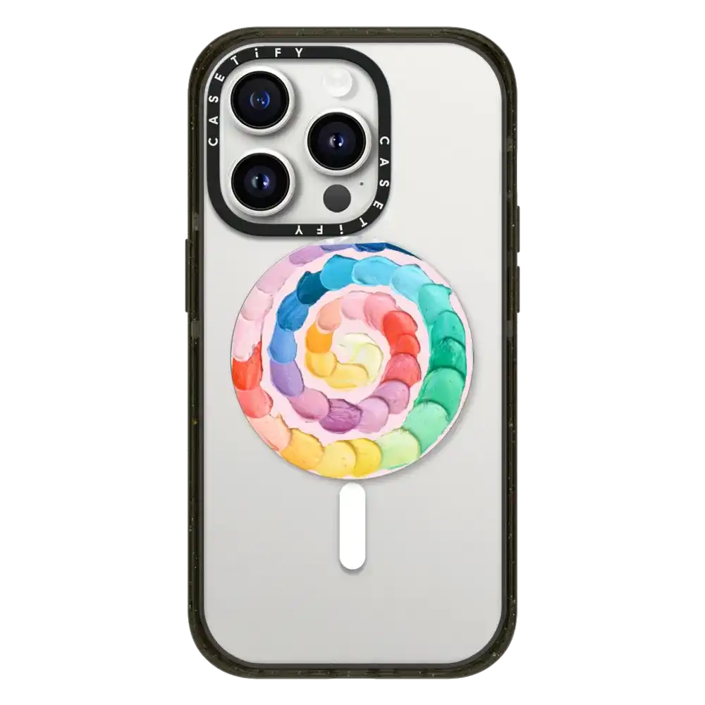 Candy Swirl on Pink