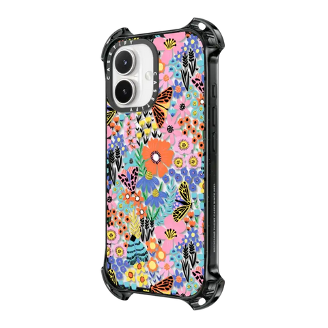 Butterfly Moth Flower Meadow - Floral Summer Pattern