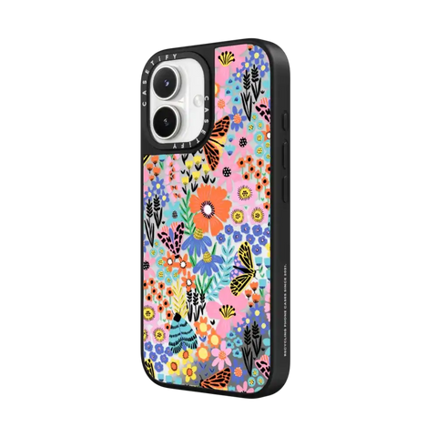 Butterfly Moth Flower Meadow - Floral Summer Pattern