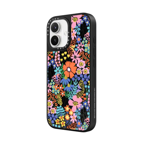 Butterfly Moth Flower Meadow - Floral Summer Pattern