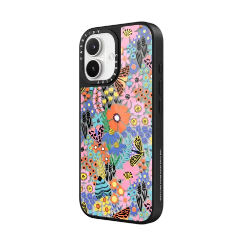 Butterfly Moth Flower Meadow - Floral Summer Pattern