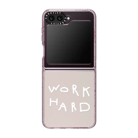 WORK HARD WHITE