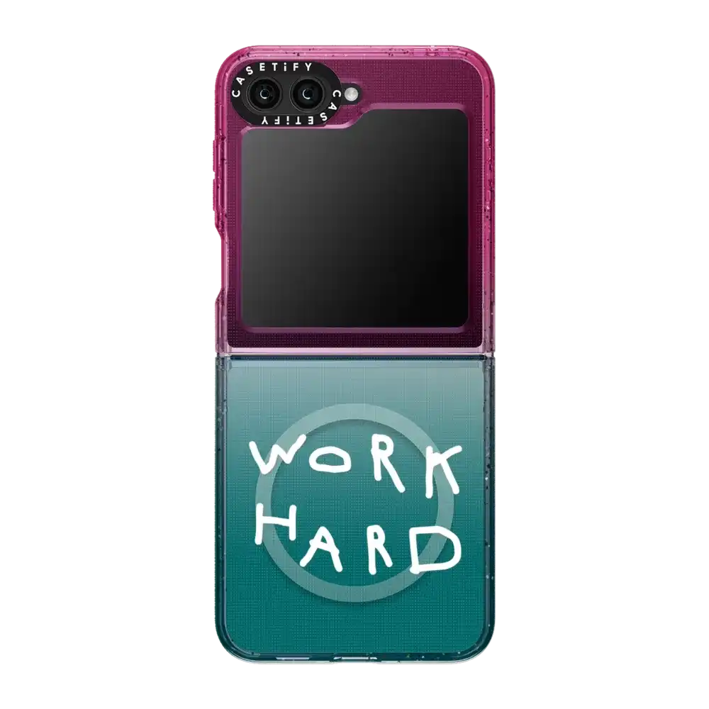 WORK HARD WHITE