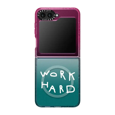 WORK HARD WHITE