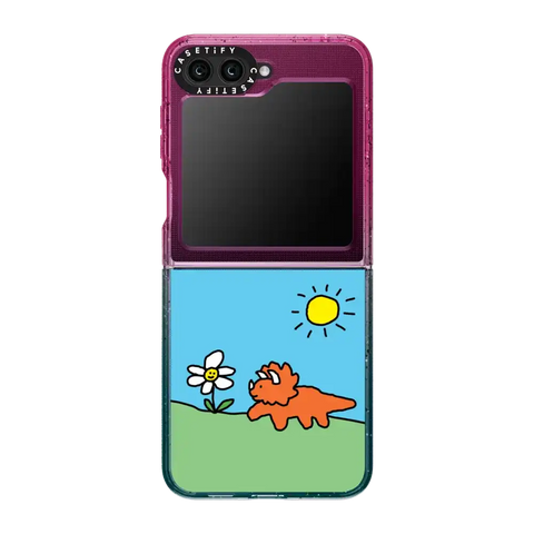 Tricera Meets Flower