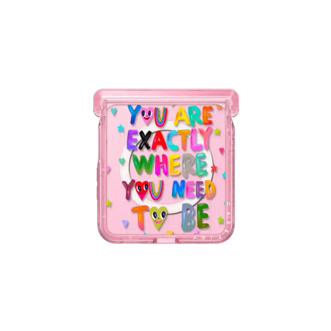 You are exactly where you need to be