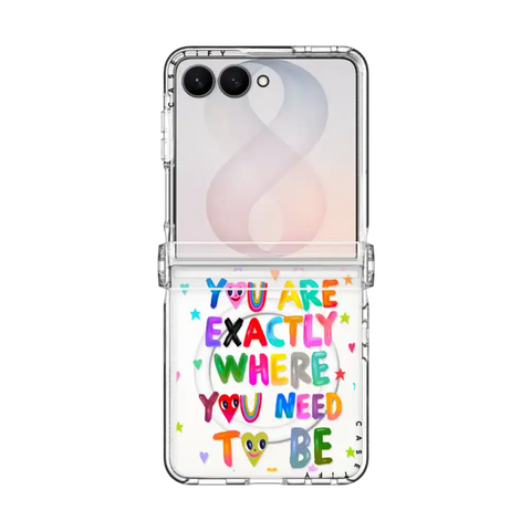 You are exactly where you need to be
