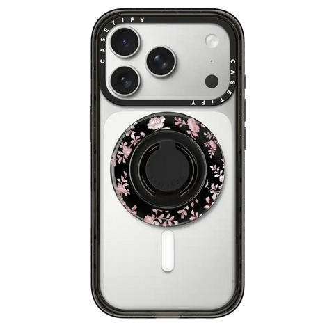 NMK Pink Nacre Snappy Ring Holder