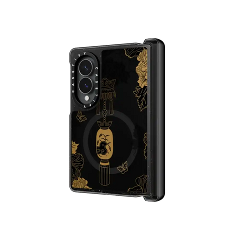 Yellow flowers black Case