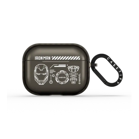 Blue Print Tech Earbuds Case