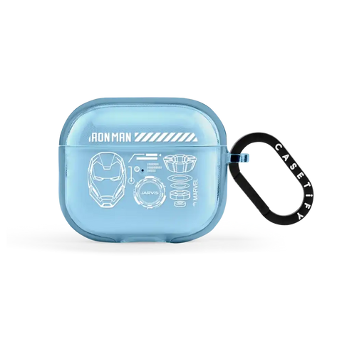 Blue Print Tech Earbuds Case
