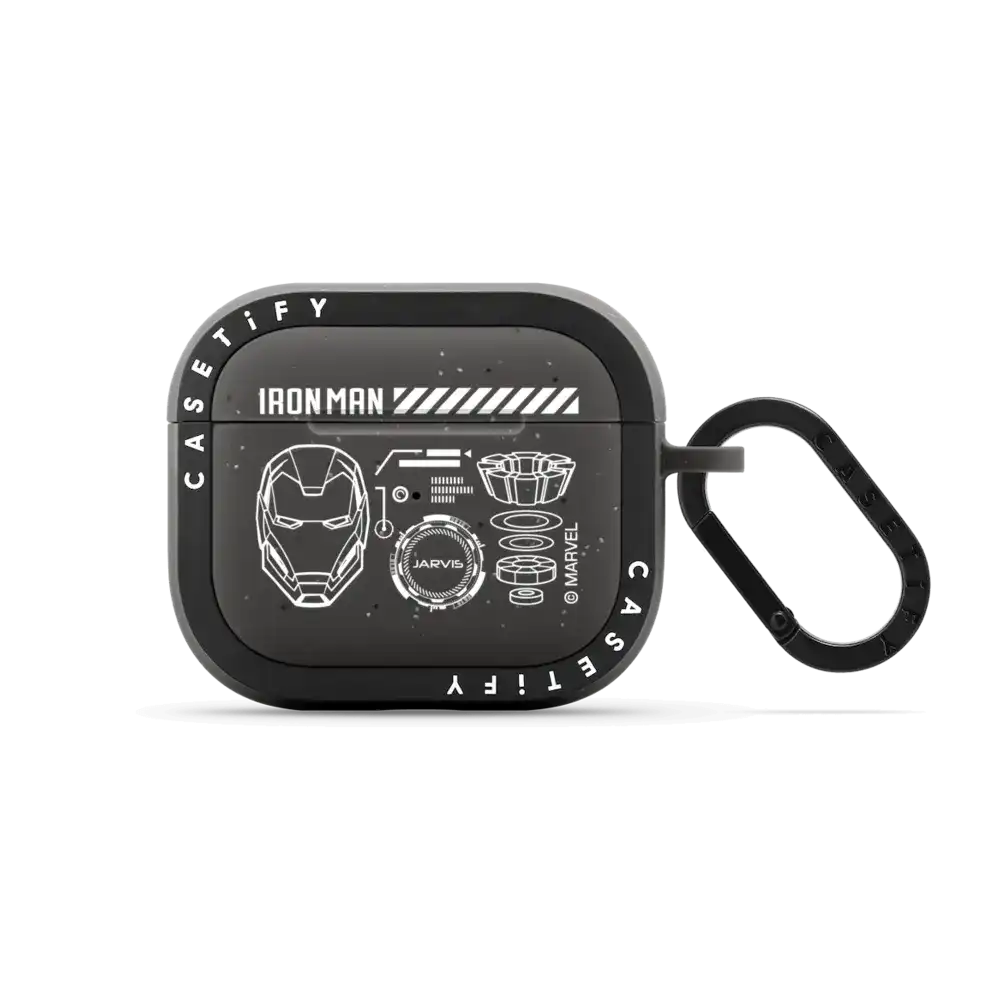 Blue Print Tech Earbuds Case