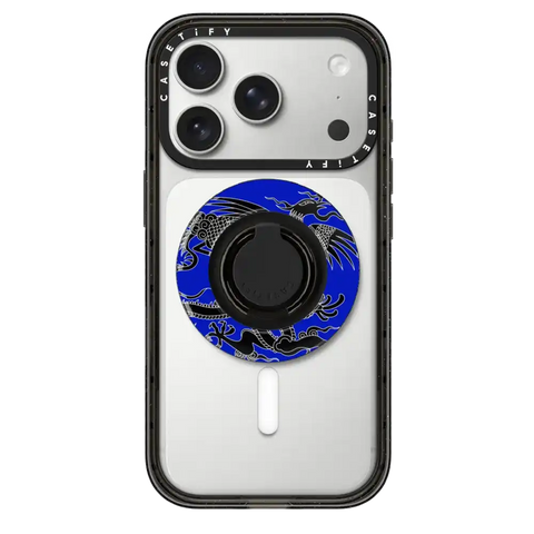 Blue Phoenix Snappy Ring Holder