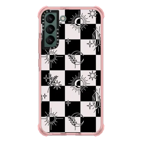Witchy Checkered Print