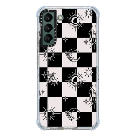 Witchy Checkered Print
