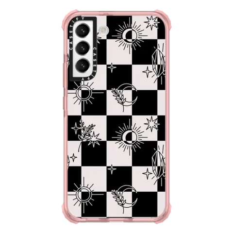 Witchy Checkered Print