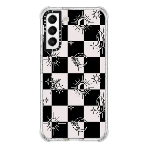 Witchy Checkered Print