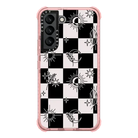 Witchy Checkered Print
